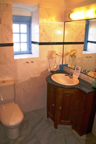superior room aethrio hotel bathroom